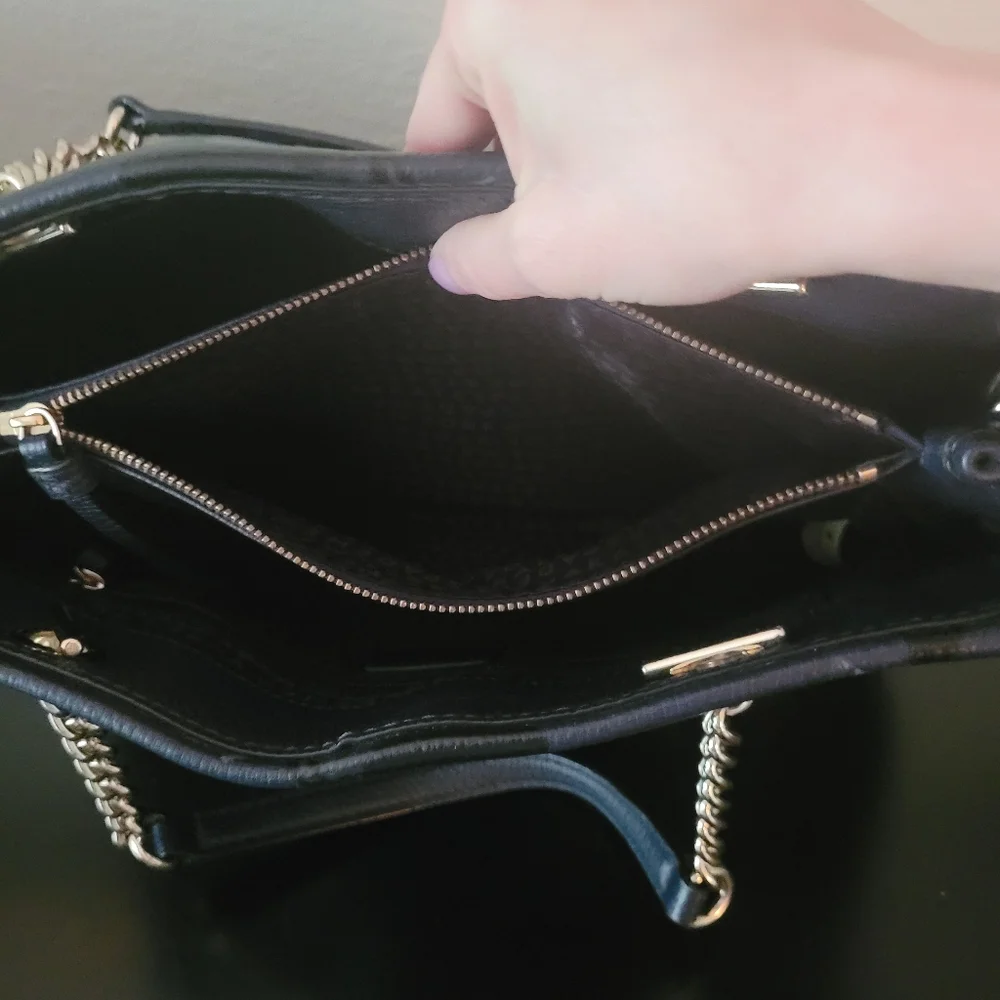 Kate Spade Briar Lane Night Rose Meena Satchel - Picture 11 of 13